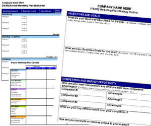 marketing plan templates