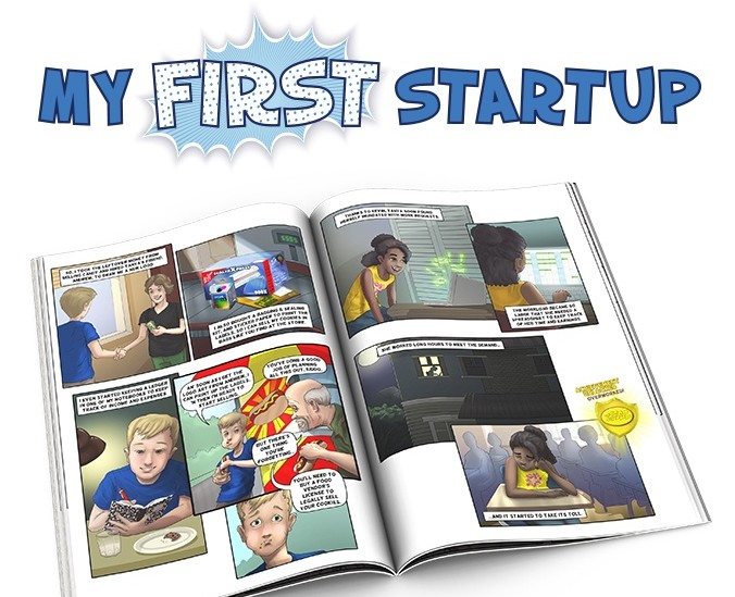 My First Startup Comic Book