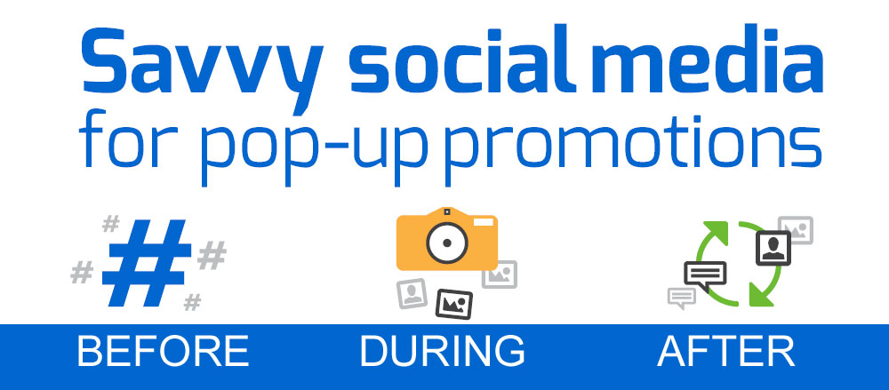 pop-up social promotions