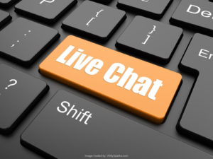 live chat sales