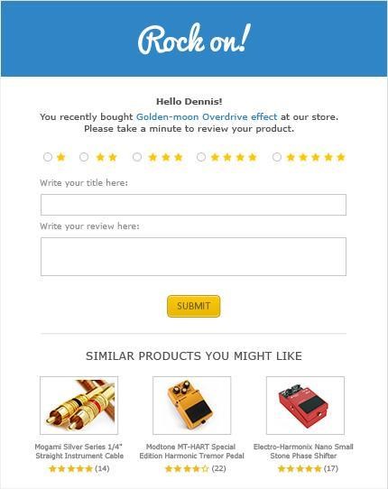 product sales email