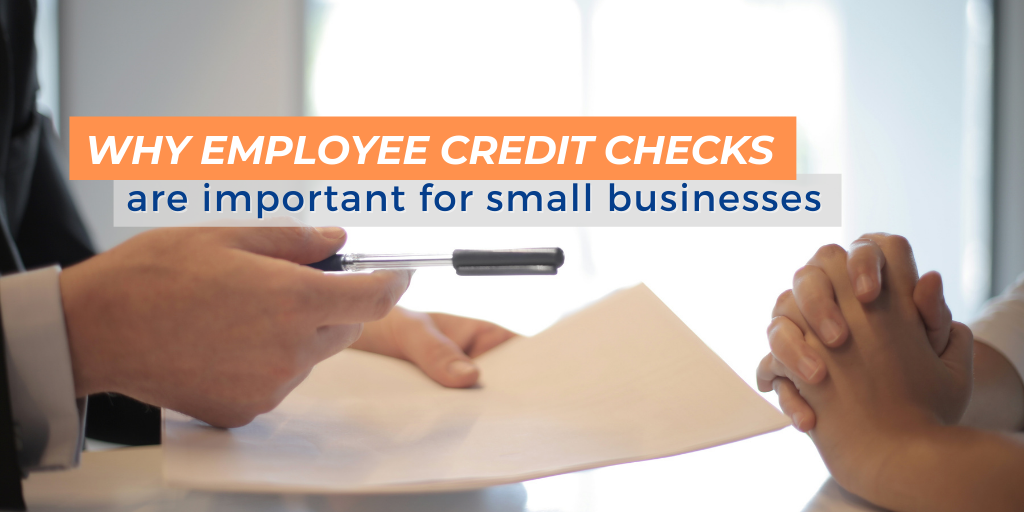employee credit check